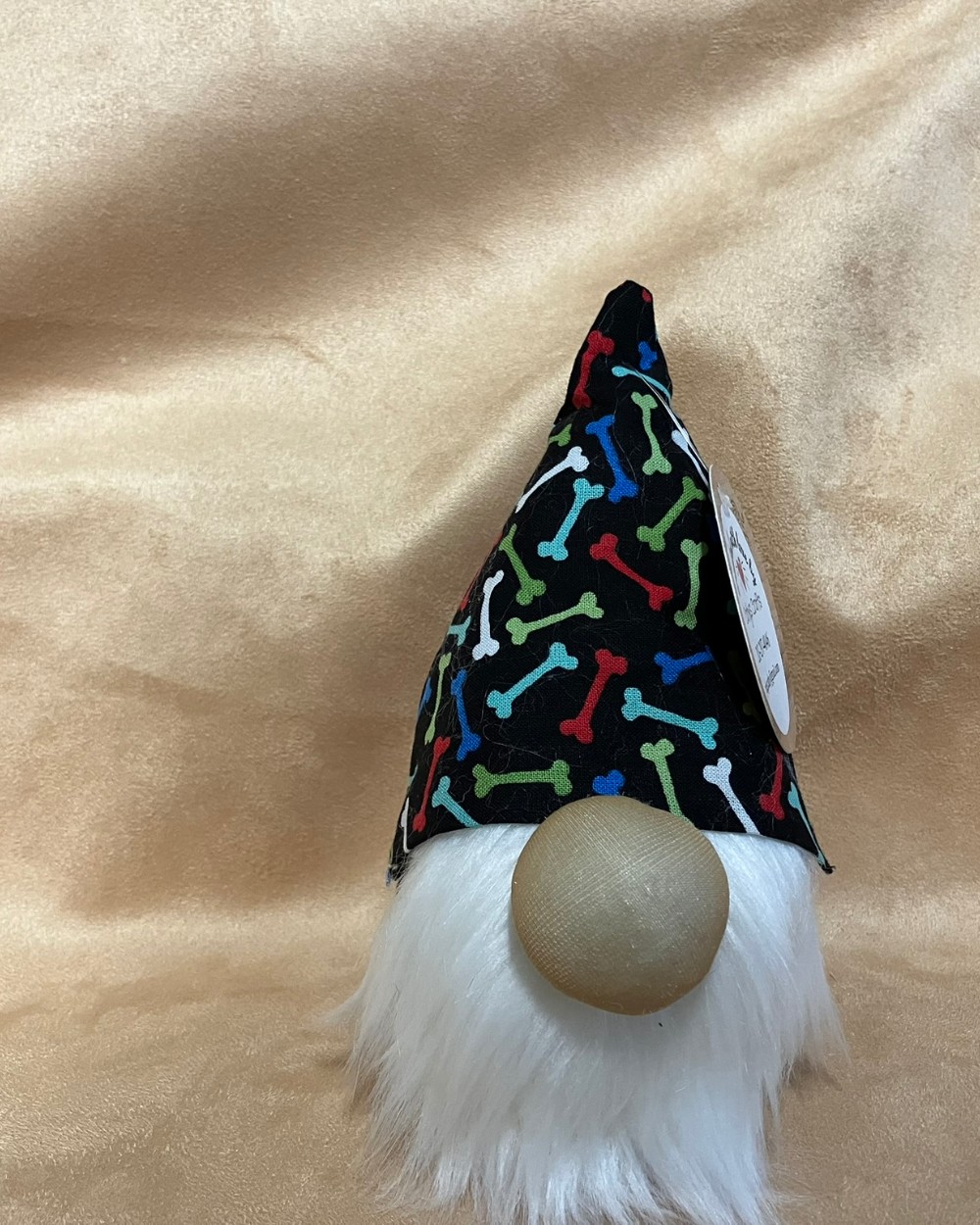 Mr. Bones 2 — handmade gnome by The Gnome Lady