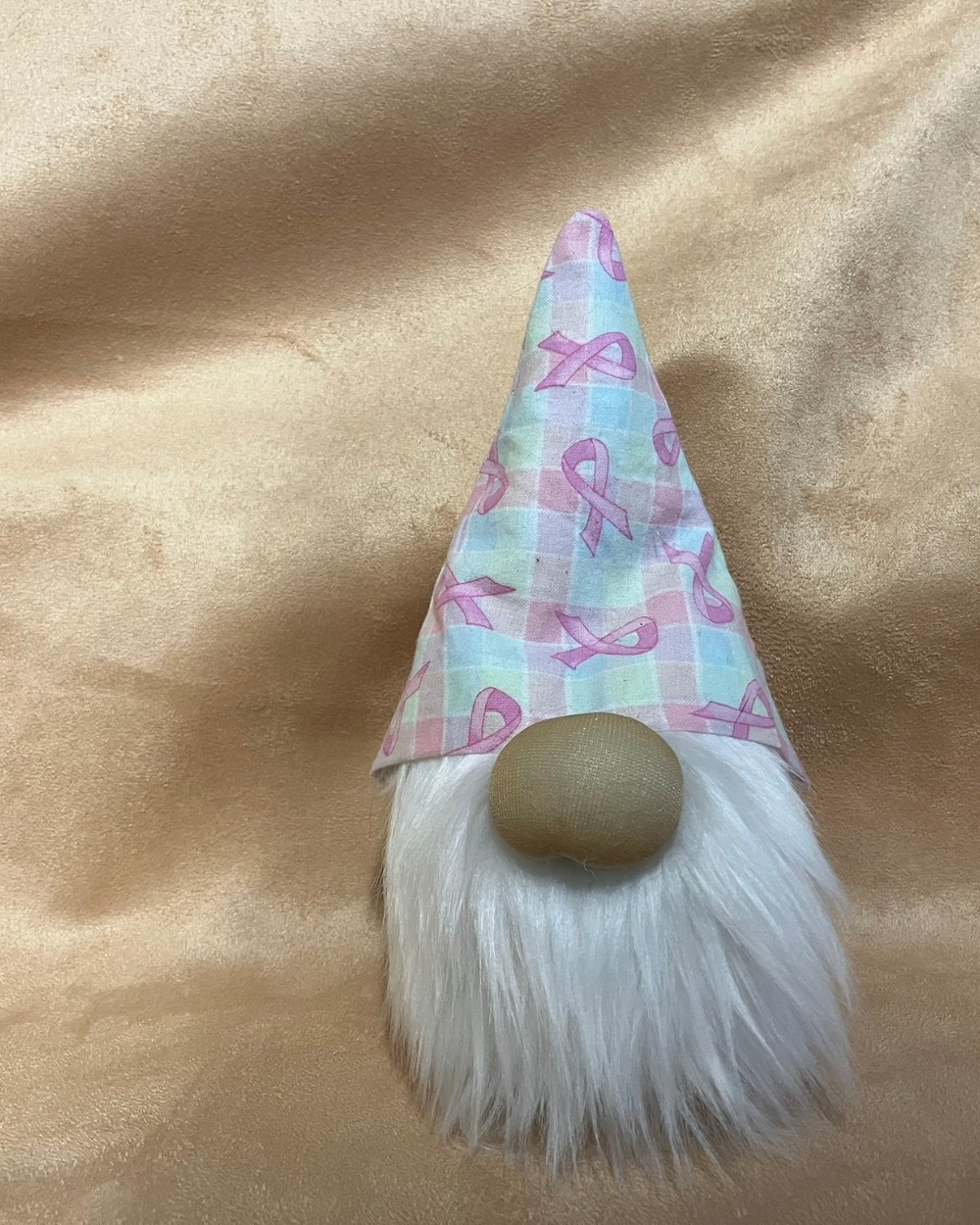 Breast Cancer — handmade gnome by The Gnome Lady