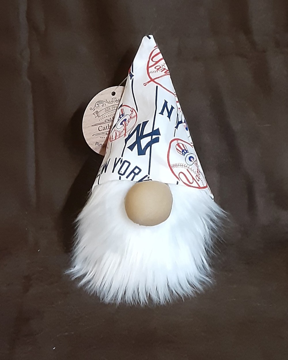 N.Y Yankee — handmade gnome by The Gnome Lady