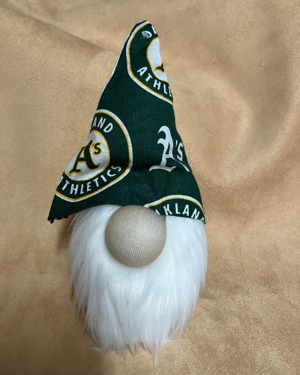 Oakland A's — handmade gnome by The Gnome Lady